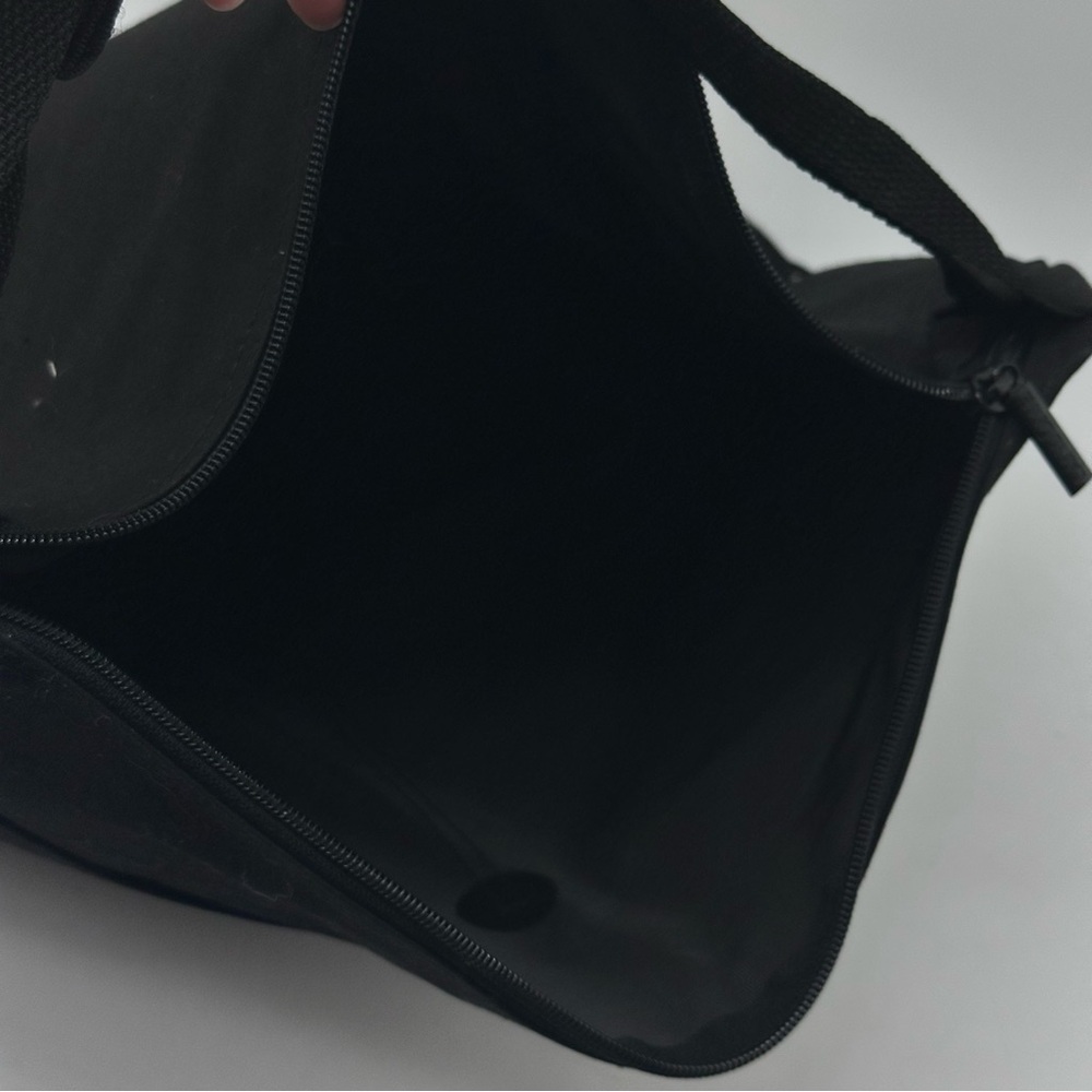 Lancôme Black Cosmetic/Travel Tote Bag with white logo - 13” x 18.5” - Picture 4 of 6